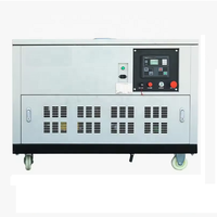 Générateur d'essence monophasé 25 kW à faible bruit, refroidi par eau, 100 % cuivre, démarrage automatique pour la maison