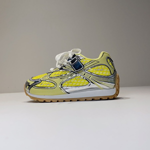 TBS altamente raccomandato per bambini scarpe sportive per bambini preferito estivo suole morbide traspiranti giallo brillante ragazze <span class=keywords><strong>Sneakers</strong></span> firmate - Product Image 1