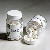 Capsules NAD sous Marque Blanche, Complément Anti-Âge, Logo OEM, Capsules NAD Plus 500mg, Compléments en Capsules Végétales, Fabricant
