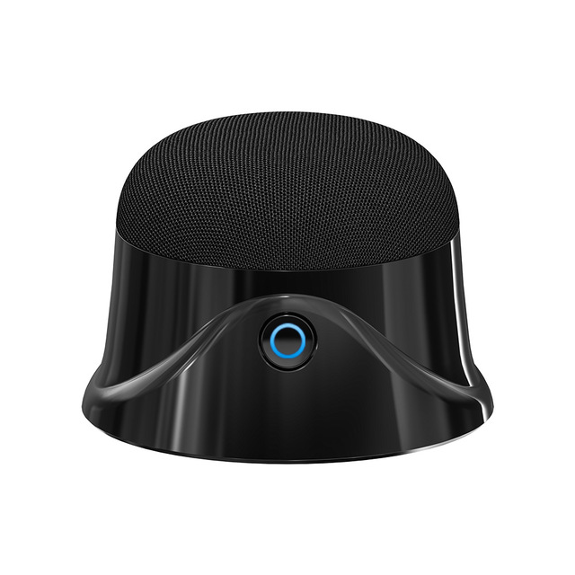 Magnetic Mini Bluetooth Speaker 5W Waterproof Portable Wireless Bass Audio Player Flying Saucer Outdoor Mobile Loudspeaker