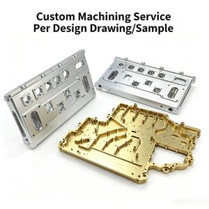 Carcasa de Aluminio Mecanizada por CNC, Anodizada, con Disipador de Calor Integrado, para Equipos Electrónicos, Carcasa CNC Personalizada para Módulos Electrónicos - Product Image 1