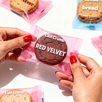 Hot Seal personnalisé logo imprimé emballage Biscuit emballage laminé Cookie Snack paquet sac moyen scellé sac