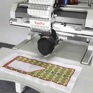 เครื่องเย็บปักถักร้อยด้วยคอมพิวเตอร์แบบ1201E BL รุ่นใหม่หัว1หัว12เข็มสำหรับหมวก/เสื้อผ้าแบนโมโนแกรมเครื่องยนต์ที่มีคุณภาพ - Product Image 4