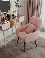 Fauteuil Bulle de Luxe Chaise de Maquillage Design Moderne Tabouret de Coiffeuse pour Maison Chambre Bureau Salon pour Manucure