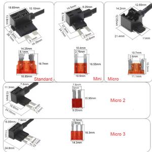 Sıcak satış otomatik tutucu Mini mikro standart düşük profilli Ato Atc bıçak dokunun satın araba sigorta 1A-40A göndermek - Product Image 6