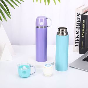 2025 New Custom Wholesale 500ml Camping Water <b>Bottle</b> Insulated Thermo Stainless Steel Tea Coffee Vacuum Flask Thermos Cups - Product Image 4