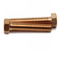 Vis hexagonale en bronze silicé de haute qualité, sur mesure, DIN933/DIN931