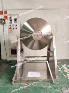Mélangeur de poudre sèche en acier inoxydable de qualité alimentaire VBJX, silencieux, pour café, lait, thé, pigments, mélangeur de poudre en tambour - Product Image 2