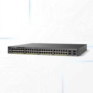 WS-<span class=keywords><strong>C2960X</strong></span>-<span class=keywords><strong>48TD</strong></span>-<span class=keywords><strong>L</strong></span> <span class=keywords><strong>C2960X</strong></span> 48 GigE 2X10G SFP + LAN Base Commutateur d'accès au réseau Commutateur réseau d'entreprise - Product Image 1