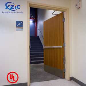 1 1,5 2 hora fuego nominal de los diseños modernos hotel interior de madera maciza 2 horas para fuego de madera puertas a prueba de fuego - Product Image 5