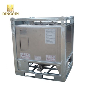 China SS304 SS316L Stainless Steel IBC Tote tank <strong>Container</strong> 1000L 1500L Liter for <strong>Petrol</strong> - Product Image 4