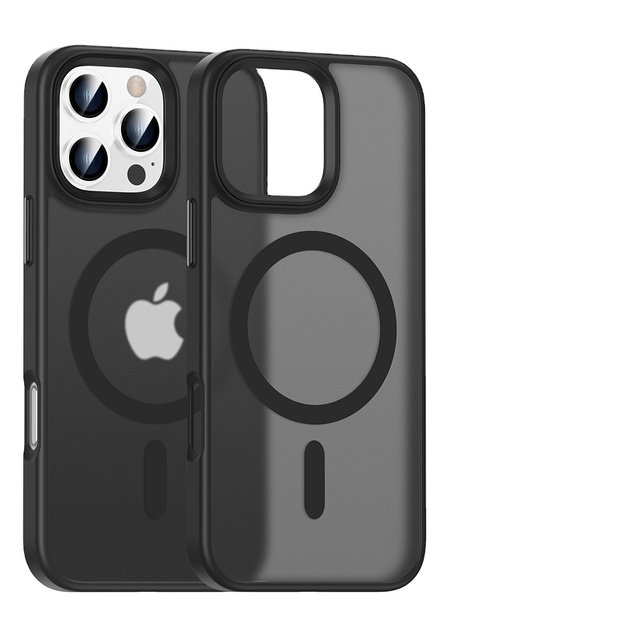 Luxury Frosted Magnetic Skin-Feel Anti-Fingerprint Shockproof Mobile Phone Case Cover for iPhone 16 15 14 13 12 11 Pro Max Plus