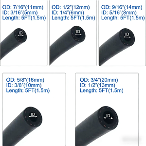 <span class=keywords><strong>สาย</strong></span>ยางน้ำมันเชื้อเพลิงขนาด 3/16 นิ้ว (5 มม.) ความยาว 10 ฟุต ทำจากยาง NBR แบบ Push Lock ทนแรงดันสูง 300PSI สำหรับระบบเชื้อเพลิงยานยนต์และเครื่องยนต์ - Product Image 6