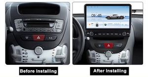 Radio de coche Android Carplay para Peugeot 107 2009-2015 <span class=keywords><strong>Toyota</strong></span> <span class=keywords><strong>Aygo</strong></span> Citroen C1 2005-2014 10,1 pulgadas estéreo reproductor Multimedia para coche - Product Image 2