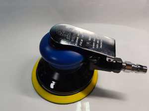 Sander orbital aléatoire pneumatique industriel de 5 pouces, outil léger pour la finition des meubles, de l'automobile et des métaux - Product Image 2