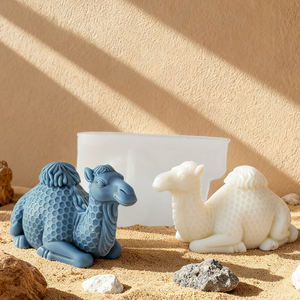 แม่พิมพ์เทียนซิลิโคนเกรดอาหาร ใช้ซ้ำได้ รูปทรงอูฐทะเลทราย รุ่นใหม่ ปี 2026 ปลอดภัยสำหรับเครื่องล้างจาน - Product Image 6