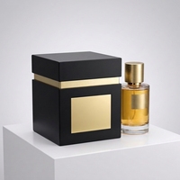Boîte cadeau de luxe vide pour emballage de parfum et de soins de la peau, forme carrée, personnalisable