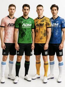 Ropa Deportiva de Marca de Alta Gama Personalizada, Pantalones Cortos de Fútbol de Poliéster para Hombre, Edición Jugador, Conjuntos de México, Servicio OEM, Secado Rápido - Product Image 1