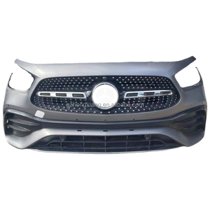 Kit Paraurti Anteriore 2020 per <span class=keywords><strong>Mercedes</strong></span>-Benz GLA <span class=keywords><strong>W247</strong></span>, Griglia AMG, Accessori per Radiatore e Fendinebbia, Materiale ABS, Barra Anti-Collisione Usata - Product Image 4