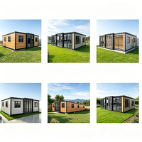 Casa Prefabricada Moderna Extensible de 40 pies, de Ensamblaje Rápido y Móvil, Multiusos, para Taller, Almacenamiento u Oficina