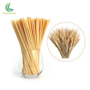 Organizador de paja de trigo australiano biodegradable desechable al por mayor, caja personalizada, pajitas de heno para cóctel - Product Image 1
