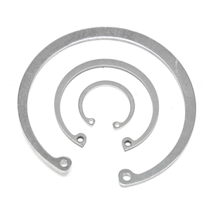Anneaux de retenue à clip interne <span class=keywords><strong>DIN</strong></span> <span class=keywords><strong>472</strong></span>, 62 72 25, à extrémité ouverte, pour arbres - Product Image 2