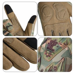 SIVI sarung tangan keamanan taktis, peralatan berburu taktis tempur jari penuh layar sentuh luar ruangan musim dingin - Product Image 6