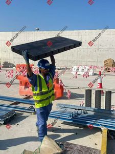 Système de coffrage en plastique ABS réutilisable MAUP, coffrage en plastique pour la construction en béton - Product Image 1