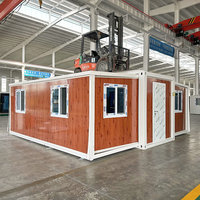 Meilleures ventes : Maison conteneur préfabriquée mobile, portable, extensible, avec câblage intégré, pour bar mobile, Australie