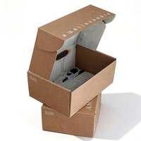 Dossiers en carton ondulé en gros ; Fabrication sur mesure ; Boîtes en papier recyclables écologiques pour l'emballage des chaussettes
