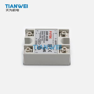 SSR-10DD 100% New and Original <strong>Taiwan</strong> FOTEK 4~32VDC 12mA Single Phase Solid State Relay in Stock Now - Product Image 3