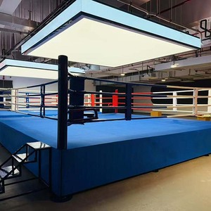 Anneau de combat de boxe professionnel personnalisé en usine anneau de boxe de compétition d'entraînement de boxe Thai MMA - Product Image 4