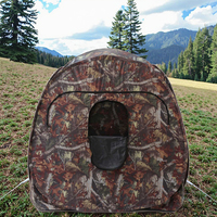 Tente de camouflage de chasse de champ à ouverture rapide portable de grande capacité