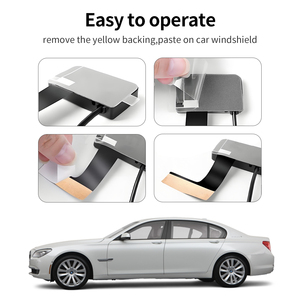 DAB thu phát thanh trong ăng-ten xe kỹ thuật số DAB + Adapter AUX Tuner hộp âm thanh USB khuếch đại vòng lặp ăng-ten Android giải mã <span class=keywords><strong>Radio</strong></span> - Product Image 6