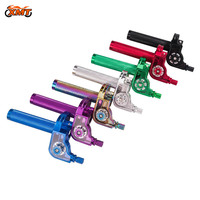 Accesorios de Modificación de Motocicletas, Empuñadura de Acelerador de Giro Rápido de 22 mm con Cable de 120 cm para Motocicleta, Motocross, ATV
