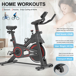 Meilleur choix de ventes <span class=keywords><strong>en</strong></span> <span class=keywords><strong>ligne</strong></span> <span class=keywords><strong>Vélo</strong></span> d'exercice stationnaire Cyclisme d'intérieur Vélos de spinning pour la gymnastique à domicile Fitness - Product Image 5
