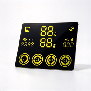 Panel de Control de Membrana OEM con Adhesivo de PVC PET para Ventana de Visualización de Sistema de Aire Fresco, Filtro de Bloqueo Autoadhesivo - Product Image 1