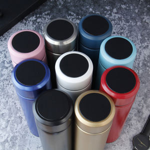 Chine sélection spéciale nouvelle bouteille d'eau intelligente en acier inoxydable bon marché avec affichage de la température par LED gobelets thermiques en vrac. Peut afficher Fahre - Product Image 2