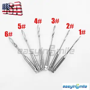 EASYINSMILE Dental Equipment Peeso Reamers Drill Endodontic Peeso Reamers Tips File Root Cannal Glidden Drills Burs