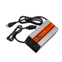 Chargeur de batterie au lithium réglable en courant 10A 15A 48V 60V 72V 54.6V 67.2V 84V 88.2V 58.4V 87.6V 73V 16S 20S Li-ion Lifepo4 rapide