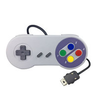 Mando con cable USB, mando clásico para Nintendo SNES Mini, mando para juegos, joystick para PC con Windows