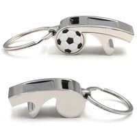 Benutzer definierte Logo leere Sublimation Schlüssel ring Ring Schlüssel anhänger Bierflaschen öffner Schlüssel bund
