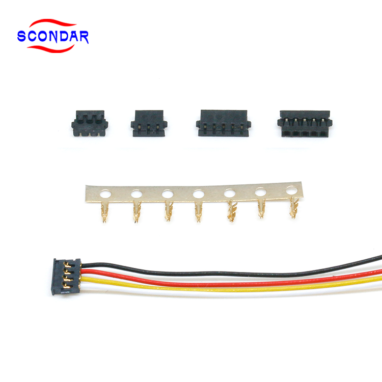 SCONDAR OEM ODM for Molex 78172 Pico EZmate Plus 1.2mm Pitch PCB Connectors Receptacle Crimp Housing Single Row Wire to Board