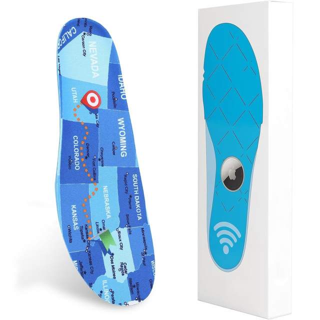 GPS Tracking Insoles for Blind, Low - Vision, Poor - Memory & Amnesiac Users