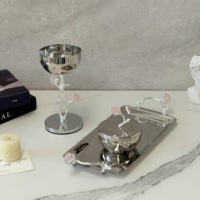 Ensemble de 3 encensoirs arabes en acier inoxydable pour la décoration de la maison, écologiques, à usage religieux, Ramadan, faits à la main, durables