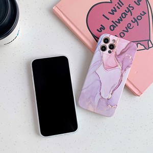 Thiết kế mềm IMD điện thoại Bìa mịn cảm thấy đá cẩm thạch 2021 sang trọng cho <span class=keywords><strong>Iphone</strong></span> x XS <span class=keywords><strong>7</strong></span> 8 cộng với 12 Pro Max điện thoại trường hợp chống sốc - Product Image 4