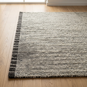 Handmade Luxury Wool Cotton Area <b>Rug</b> Soft <b>Modern</b> Nordic Minimalist Thick Cushioned <b>Large</b> Floor Mat Carpet OEM/ODM Manufacturer - Product Image 3