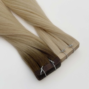 Extensiones de Cabello Humano Virgen con Cinta Adhesiva, 24 Pulgadas, Cabello Virgen Ondulado Natural, Doble Trama, para Dropshipping 2025 - Product Image 2