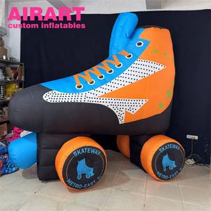 Patines de ruedas inflables de alta calidad, patines de ruedas inflables decorativos para exteriores para eventos - Product Image 4