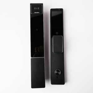 Serrure <span class=keywords><strong>de</strong></span> porte intelligente électronique étanche avec caméra, reconnaissance faciale, empreinte digitale, interphone automatique et vision visuelle - Product Image 2